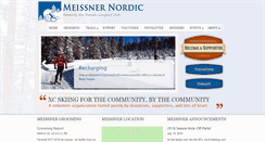Desktop Screenshot of meissnernordic.org